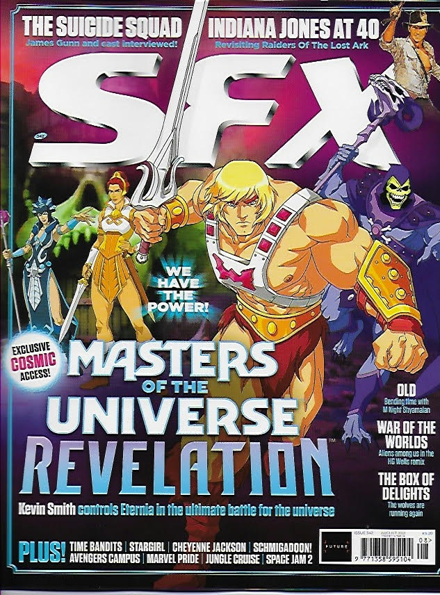 SFX Magazine – No.342 August 2021 Masters Of The Universe Revelation Kevin Smith